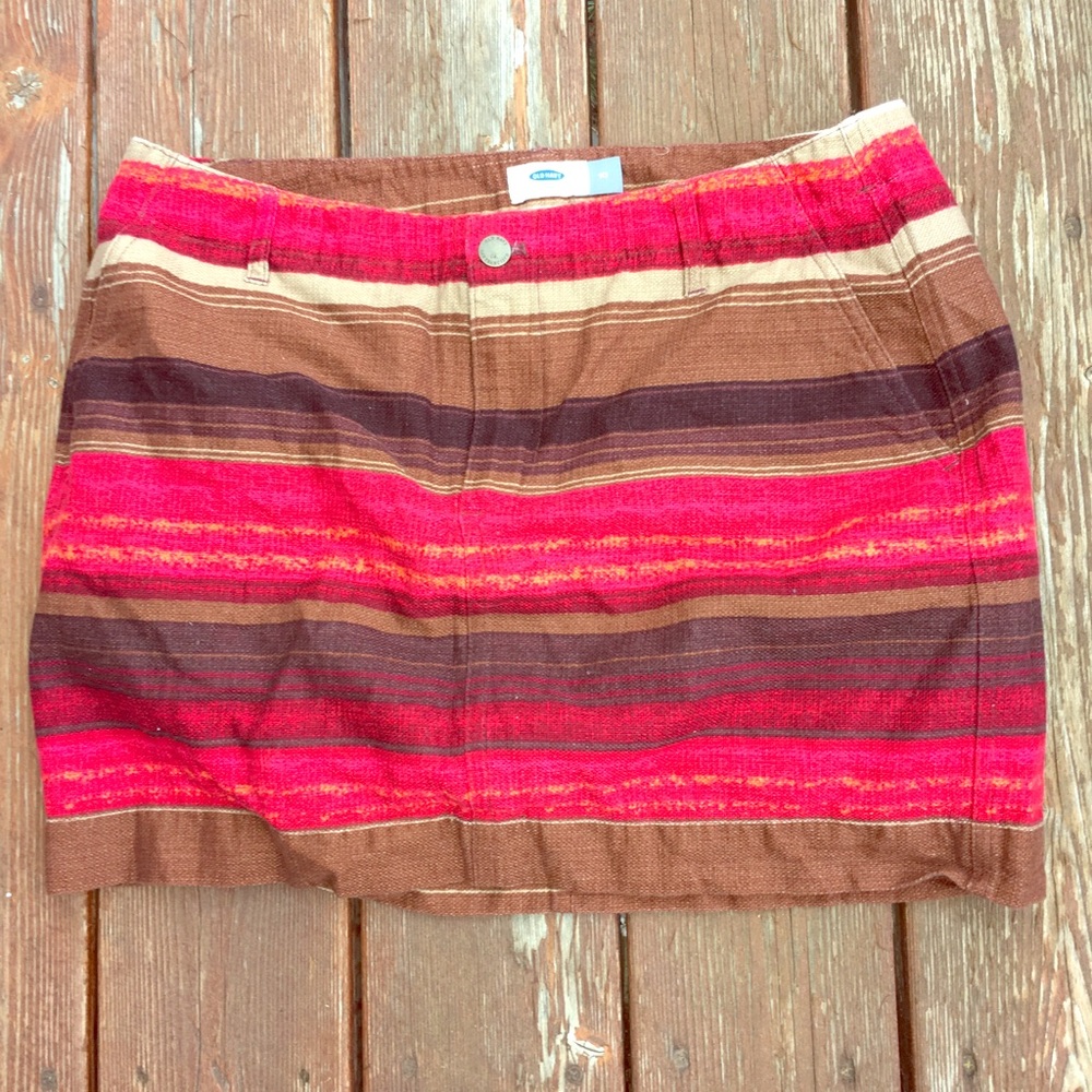 Retro Stripped Skirt